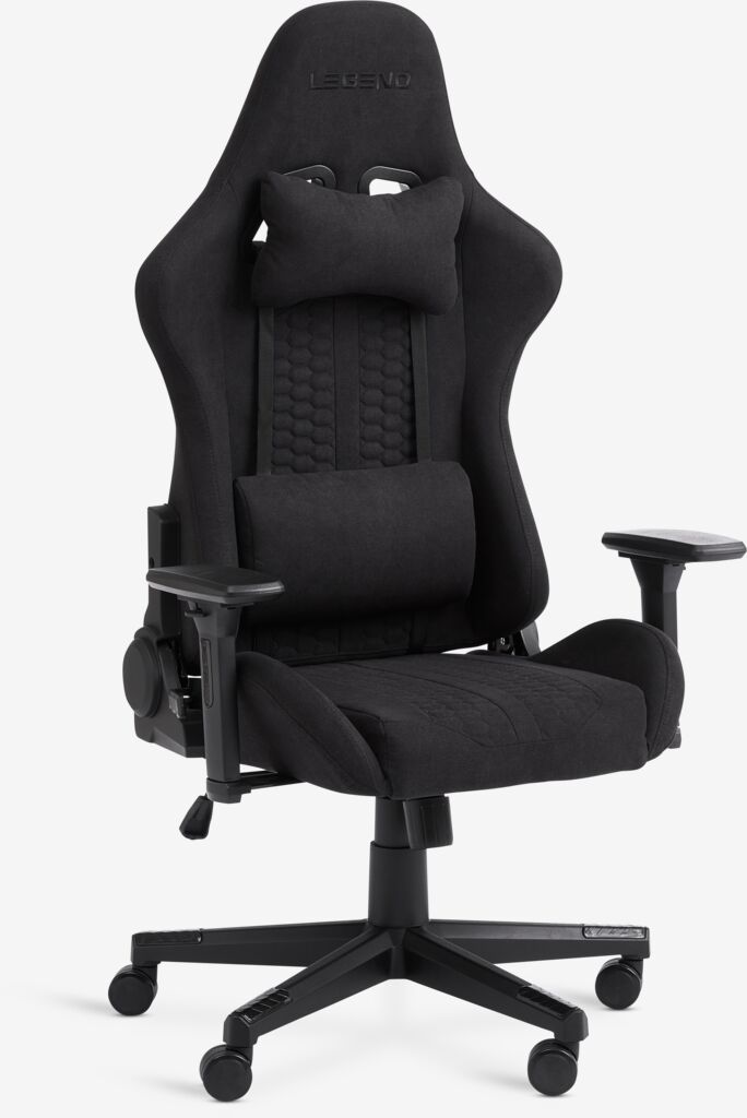 NIBE NIBE Gaming stolica Crna tkanina/Crna