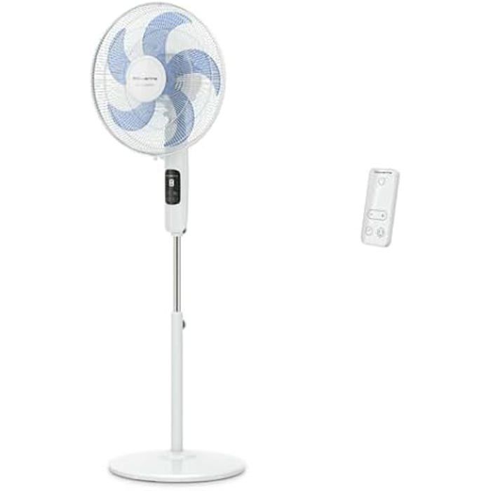 Ventilador de pedestal ROWENTA VU5450 - Blanco - 32W - Oscilación - 5 velocidades