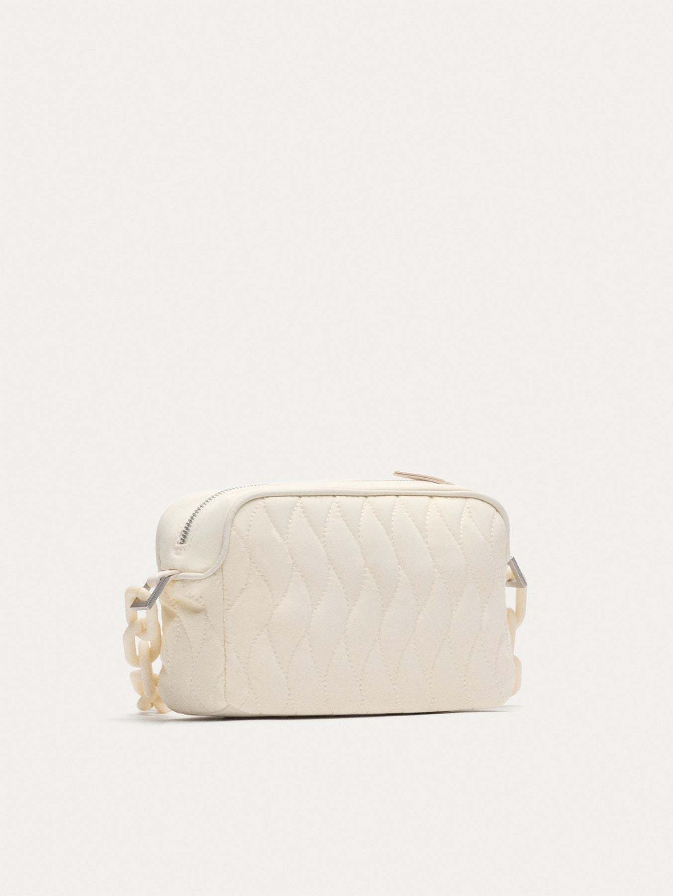 BANDOLERA ACOLCHADA NYLON CUSHION OFF WHITE