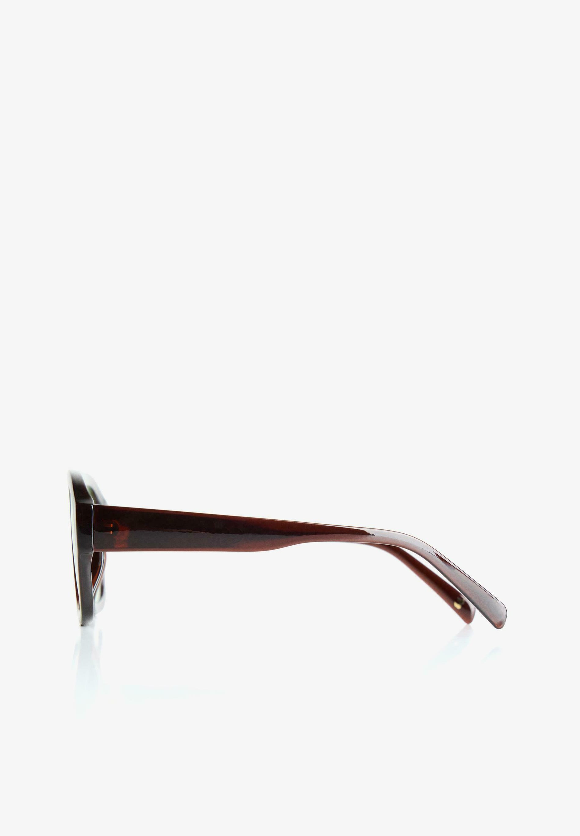 Bershka RESIN - Occhiali da sole - sempreverde