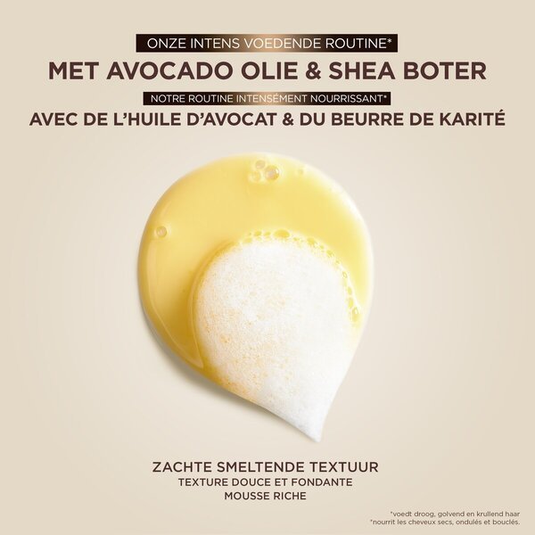 Garnier Ultra Doux - Šampūnas su avokadų aliejumi ir taukmedžio sviestu - Labai sausiems arba garbanotiems plaukams<br>300ml