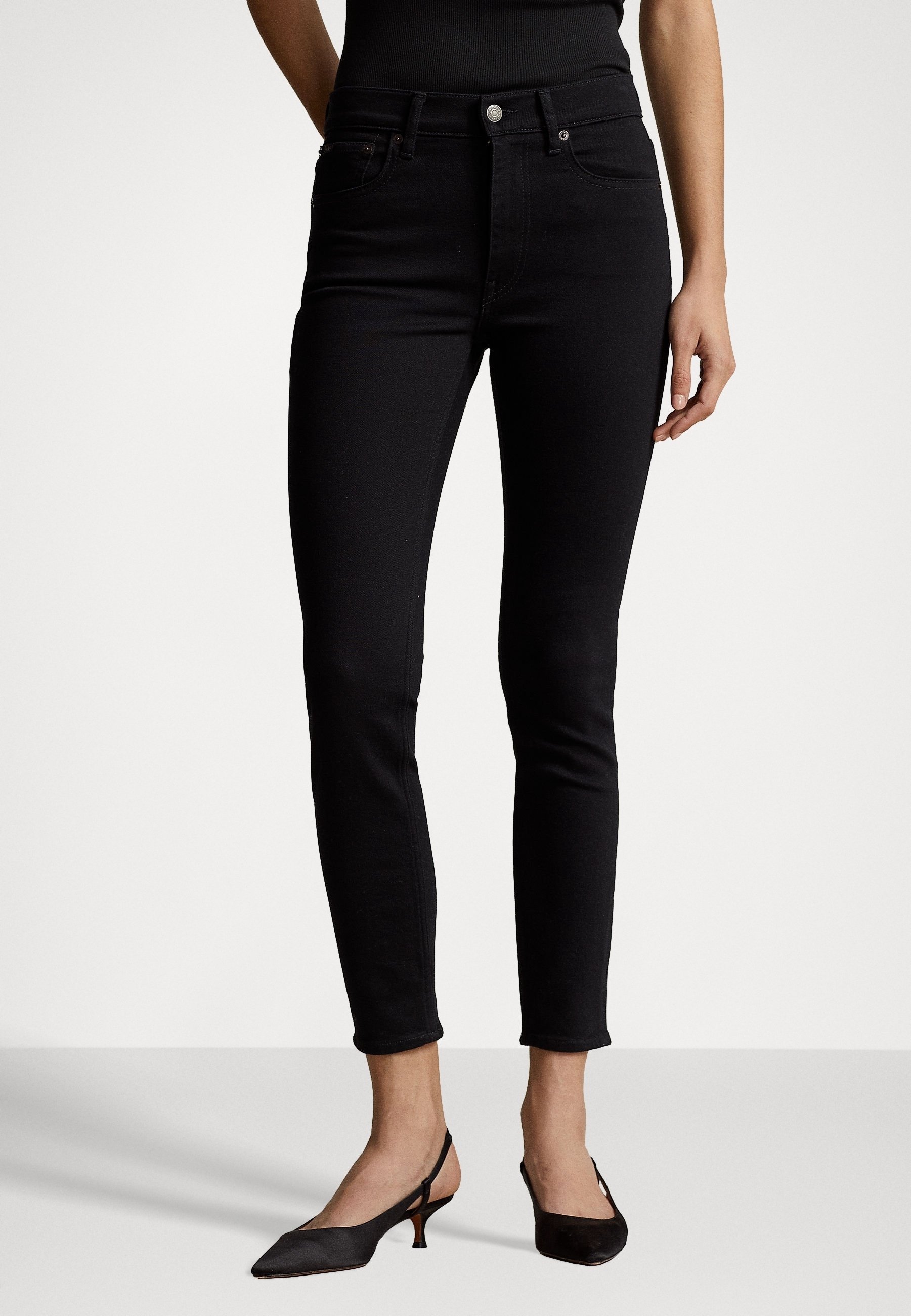 „Polo Ralph Lauren“ aptempti džinsai – juodo džinso
