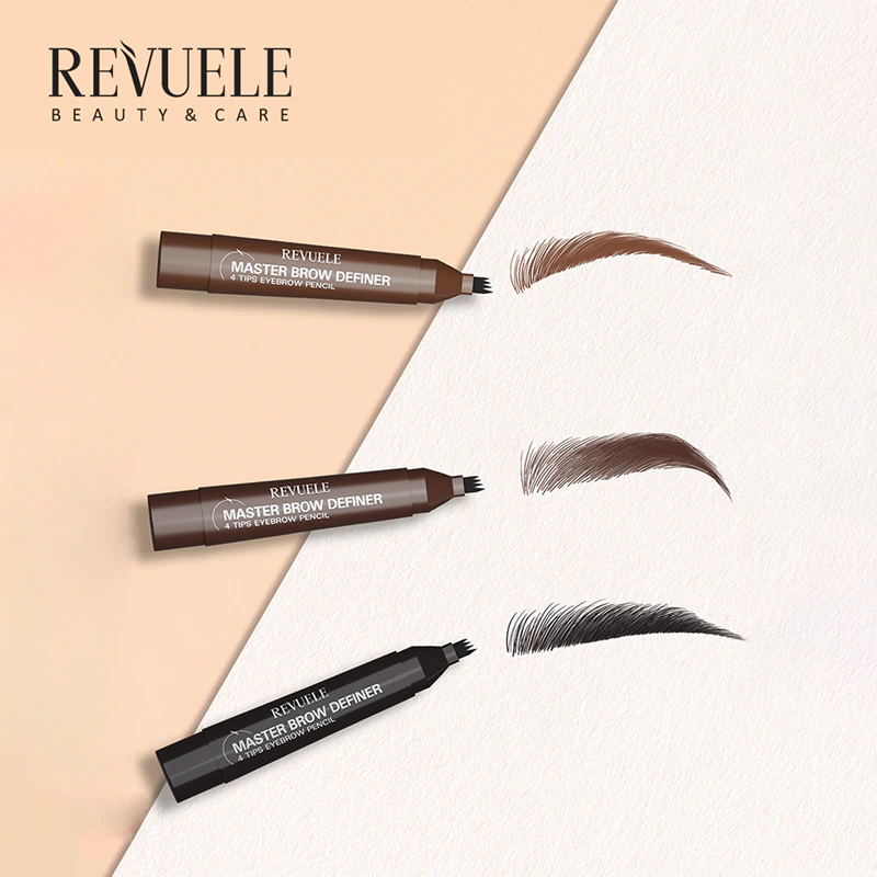 Revuele Master Brow Definer 4 Tips Eyebrow Pencil precizní tužka na obočí