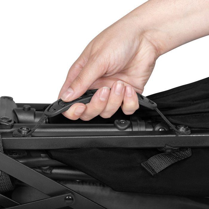 HAUCK - Poussette canne - Fold N Care - 4 roues - Noir