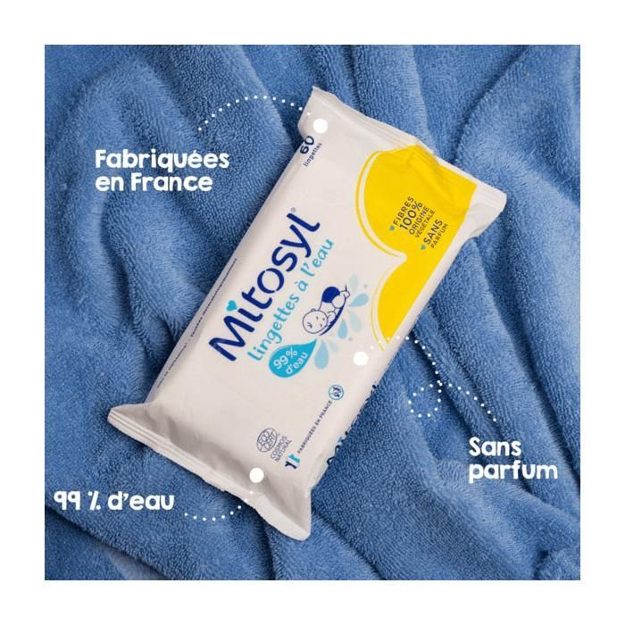 Mitosyl Feuchttücher, 5er-Packung mit je 60 Tüchern (60 Stück gratis)