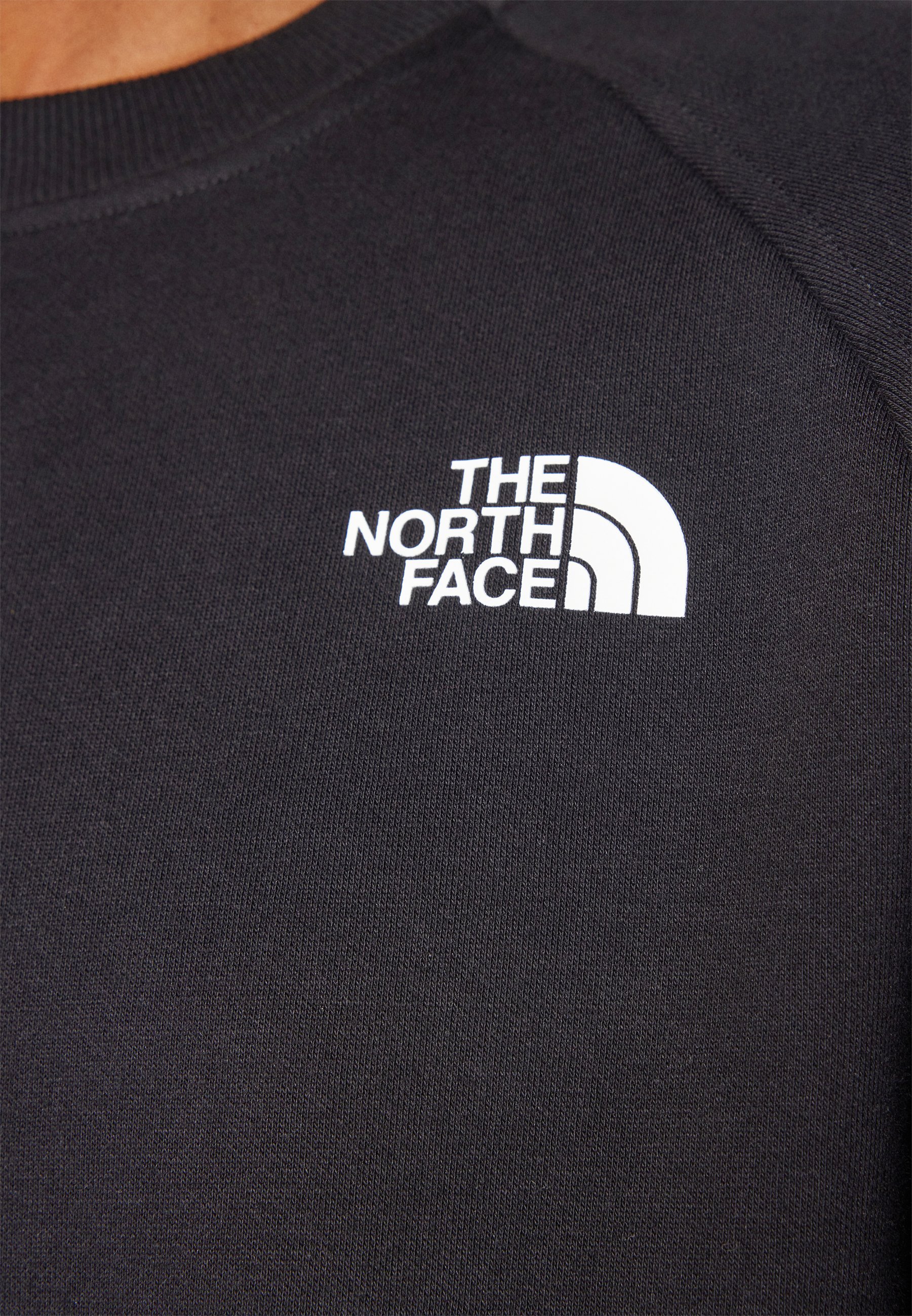 The North Face RAGLAN BOX CREW - Majica s kapuljačom - crna