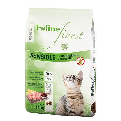 Porta 21 Feline Finest Sensible – Senza cereali