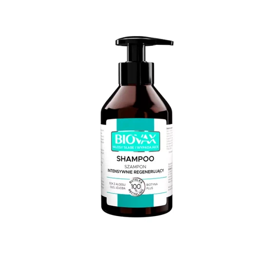 Biovax Biotyna Plus intensywnie regenerujący szampon do włosów 200 ml