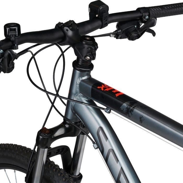 27,5'' SCRAPPER XC 3.1 LTD mountainbike met aluminium frame - Telescopische voorvork, 21 versnellingen, uitgerust met Shimano en dubbele remmen.