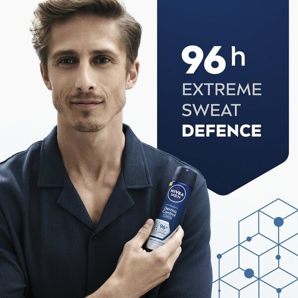 NIVEA Men Derma Dry Control antiperspirants aerosols 150 ml