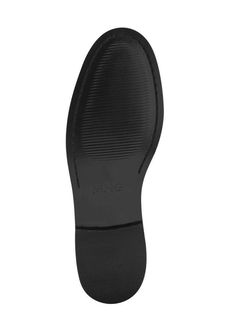 Mocassins Mango Kids TEEN - noirs