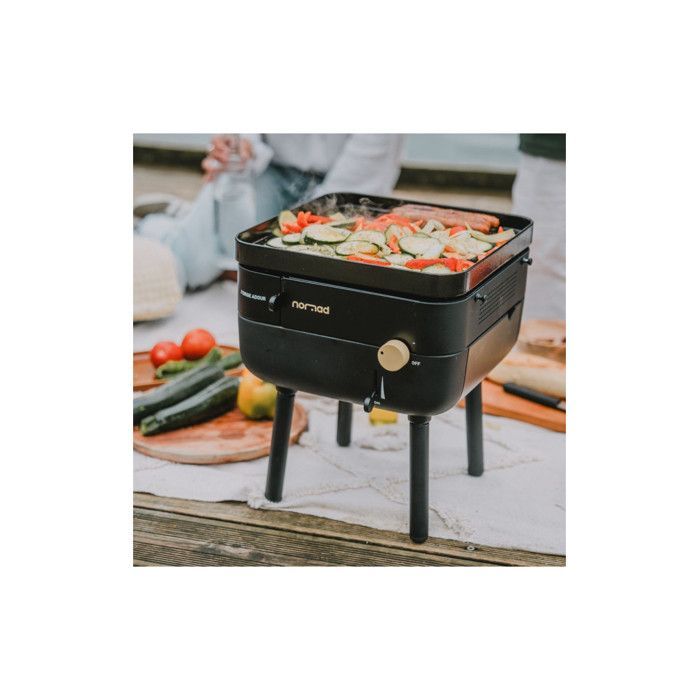 Plancha de gas negra Forge Adour Nomad 7500