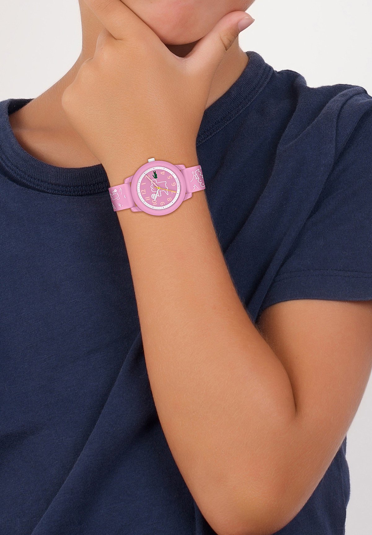 Lacoste horloge - roze roze roze roze
