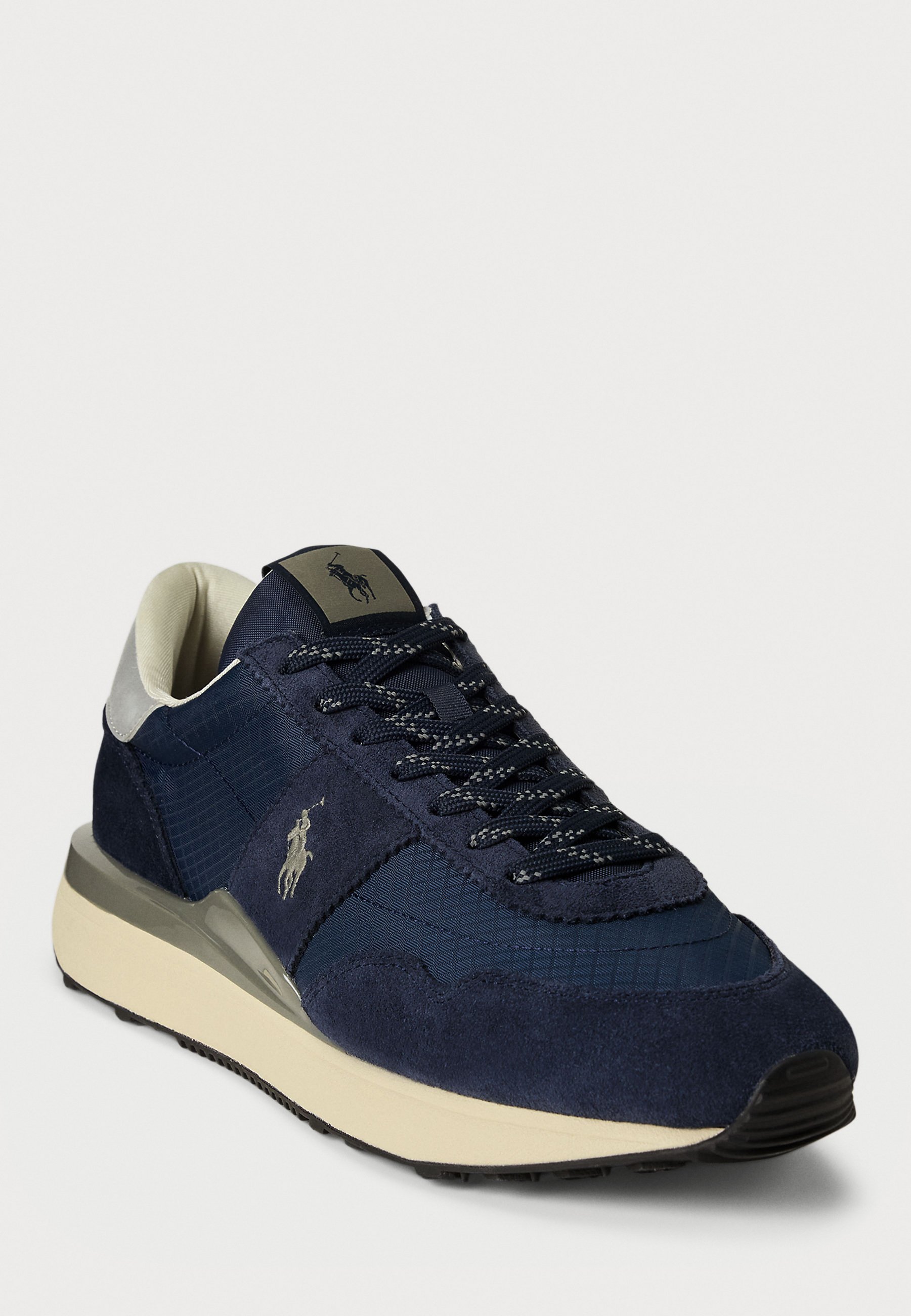Polo Ralph Lauren TRAIN 89 SUEDE & OXFORD SNEAKER UNISEX - Sneakers - donkerblauw