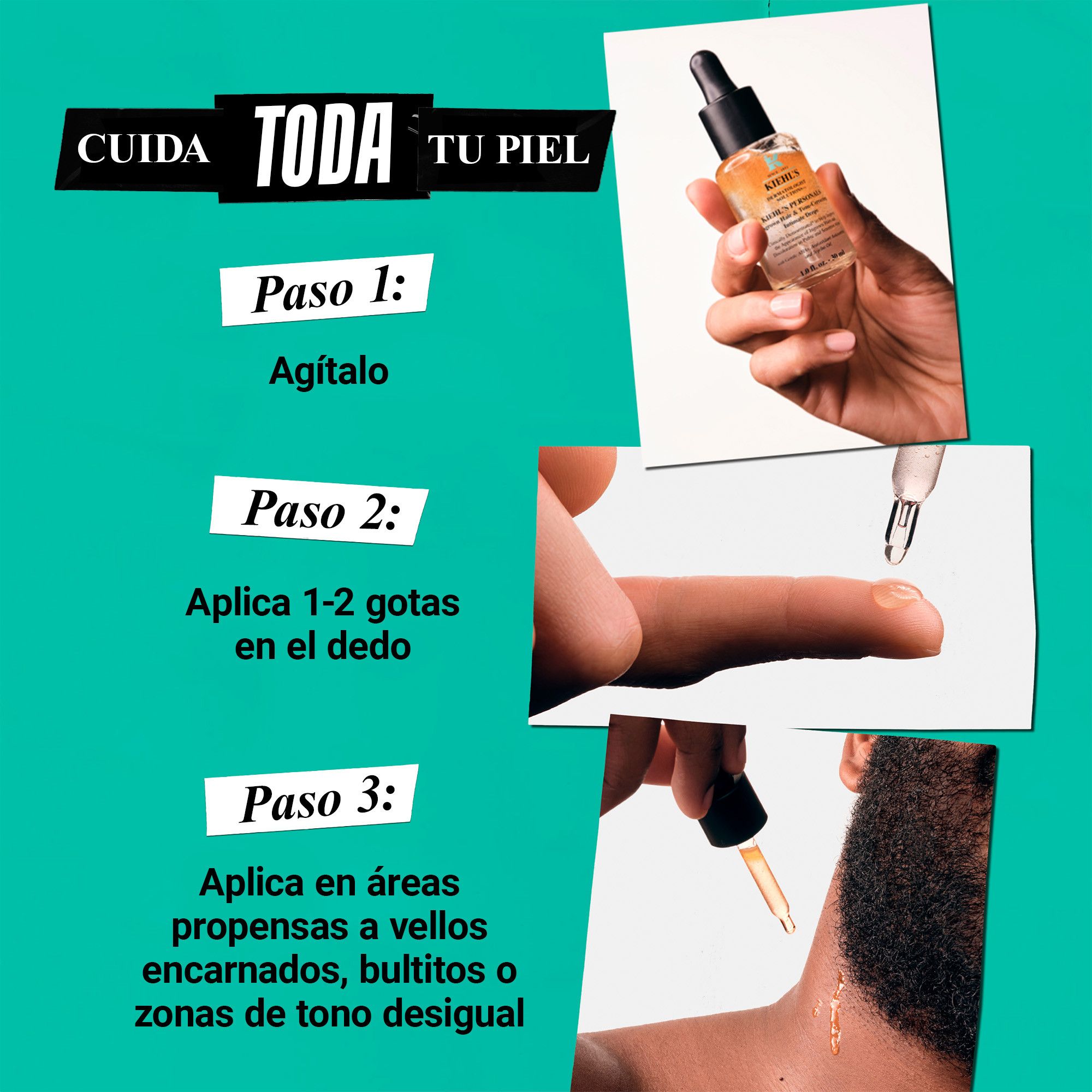Personals Ingrown Hair & Tone Correcting Intimate Drops Corporales de Lujo