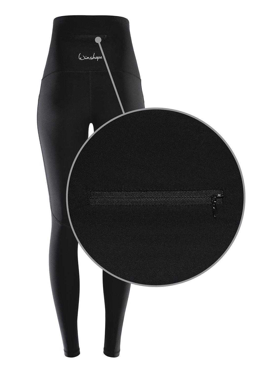 Winshape FUNCTIONAL POWER SHAPE - Leggings - Hose - schwarz