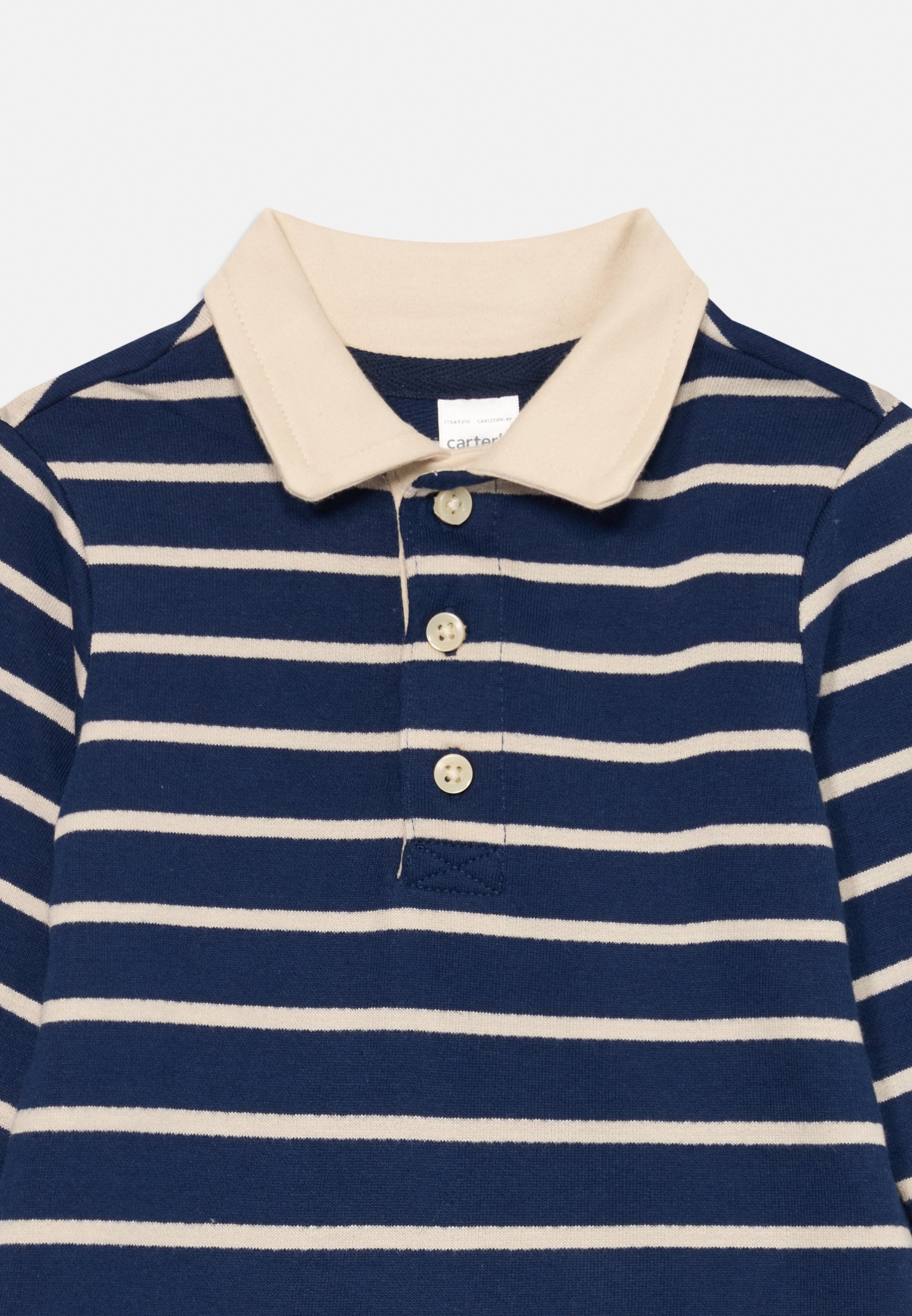 Carter's Unisex-Jumpsuit – dunkelblau/weiß