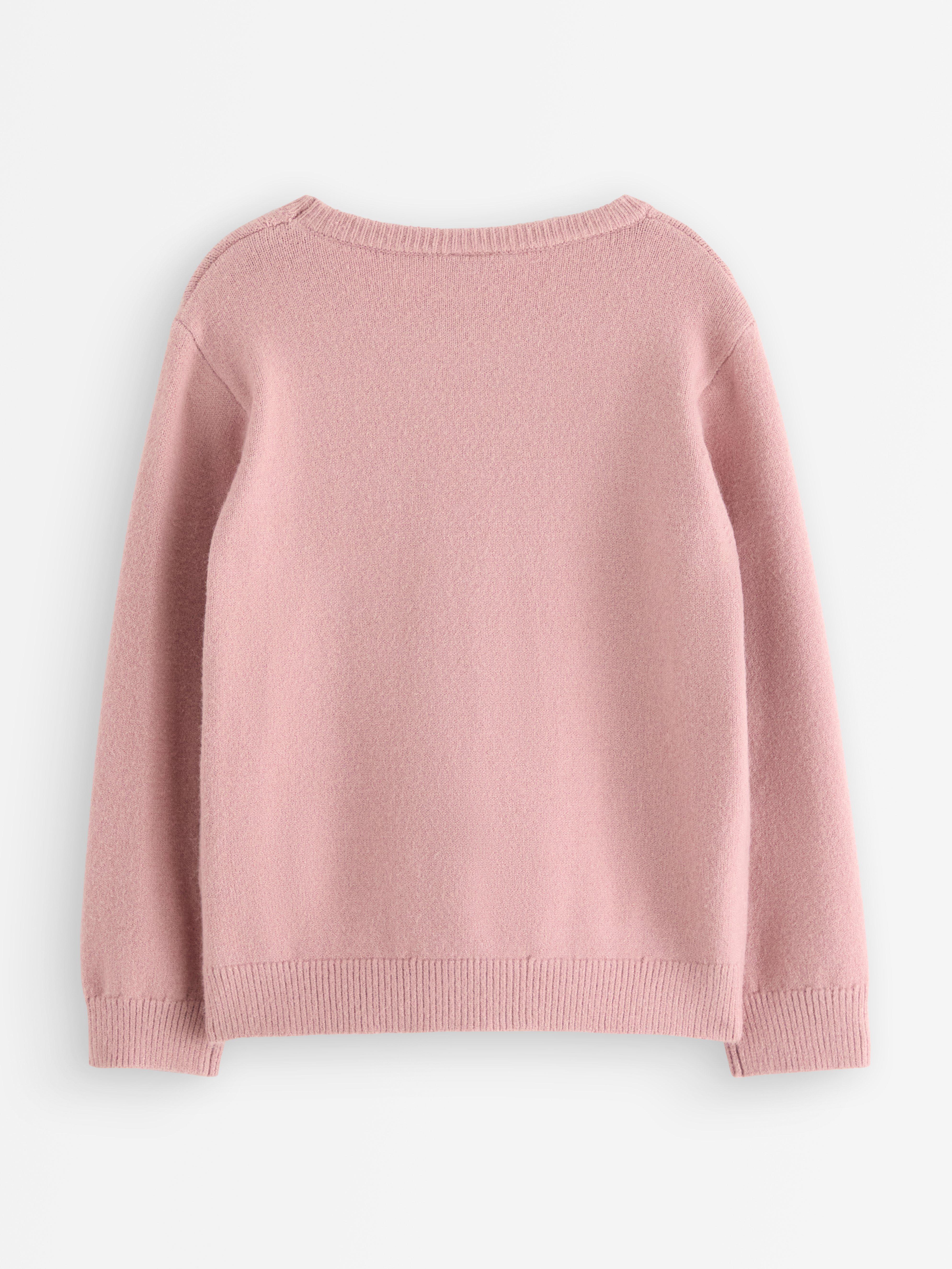 Pletený svetr Dusty Pink