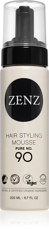 ZENZ Organic Pure č. 90 Pena na vlasy s tepelnou ochranou