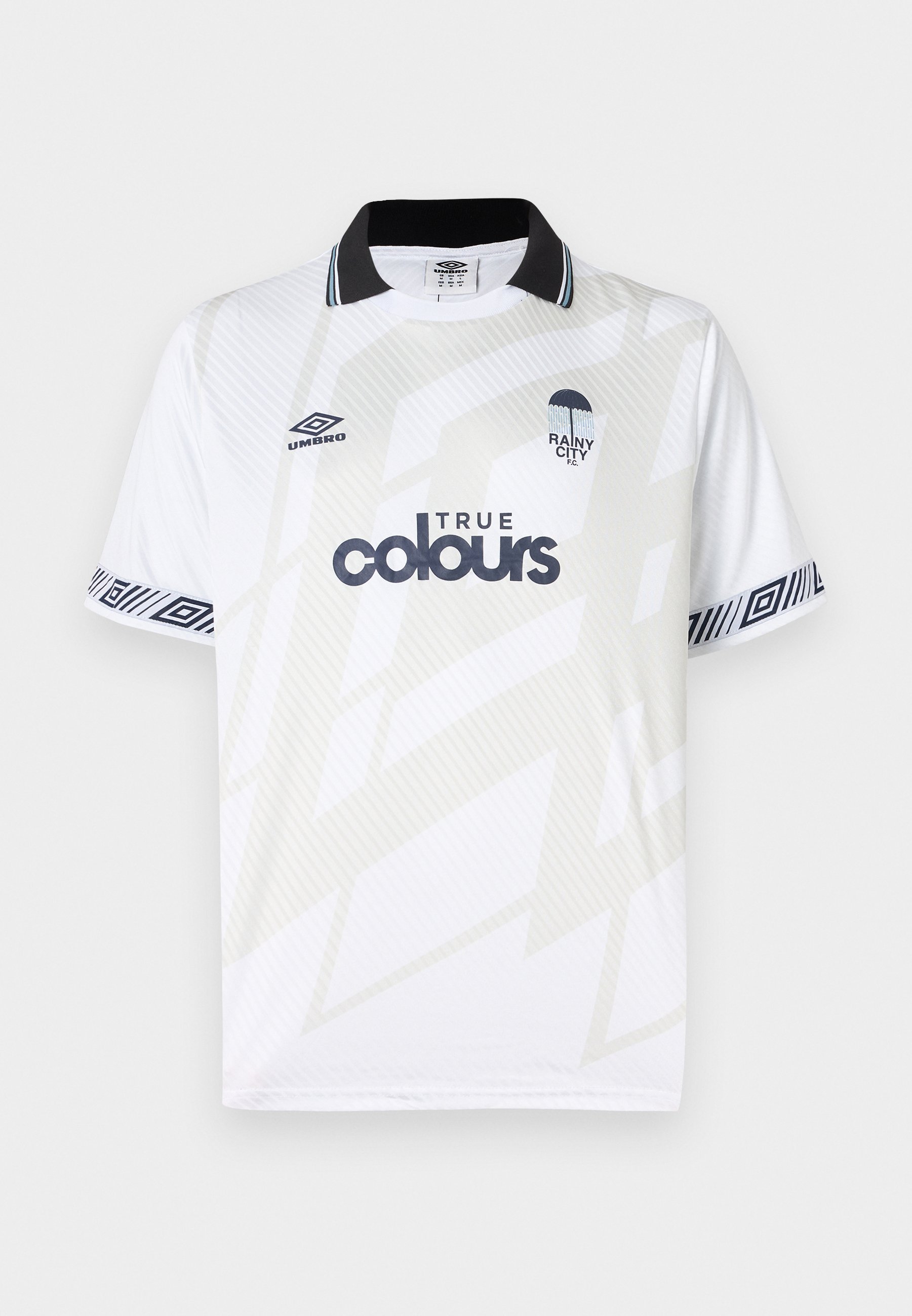 T-shirt da calcio unisex Umbro con stampa - bianco brillante