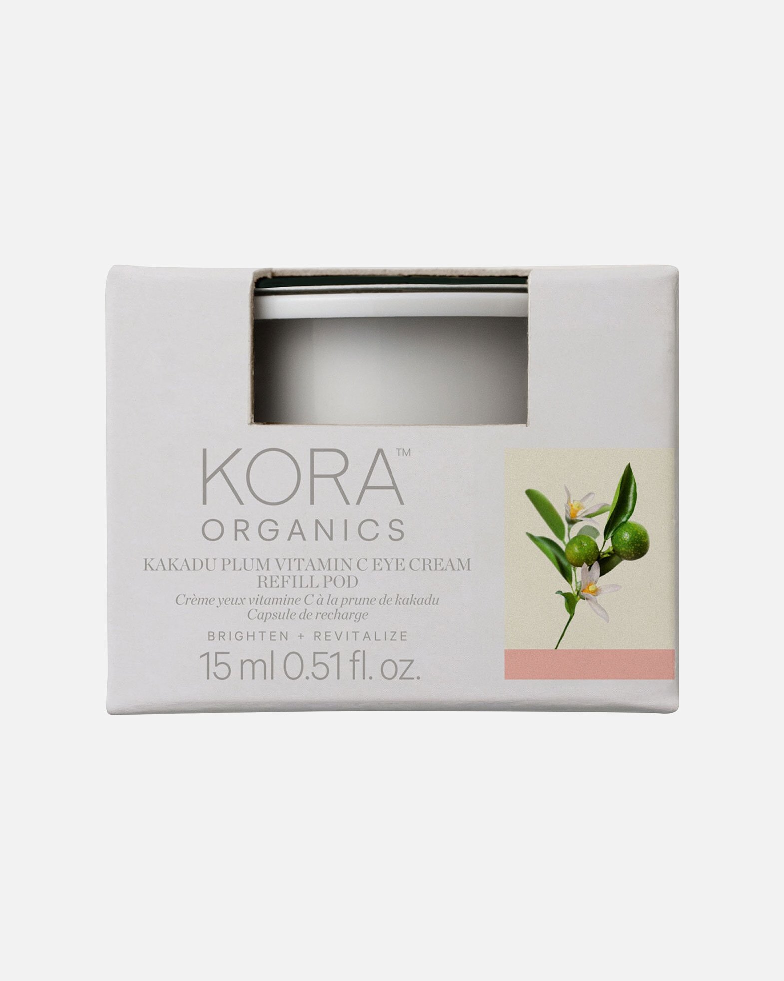 KORA Organics krema za oči z vitaminom C in okusom kakaduja - 15 ml