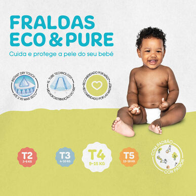 Pleny Baby Wells Eco & Pure velikost 4 29 kusů 29 kusů
