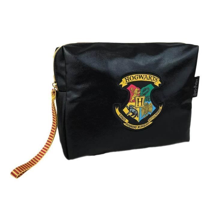 Harry Potter Hogwarts Shimmer Toiletry Bag - Black - Women's