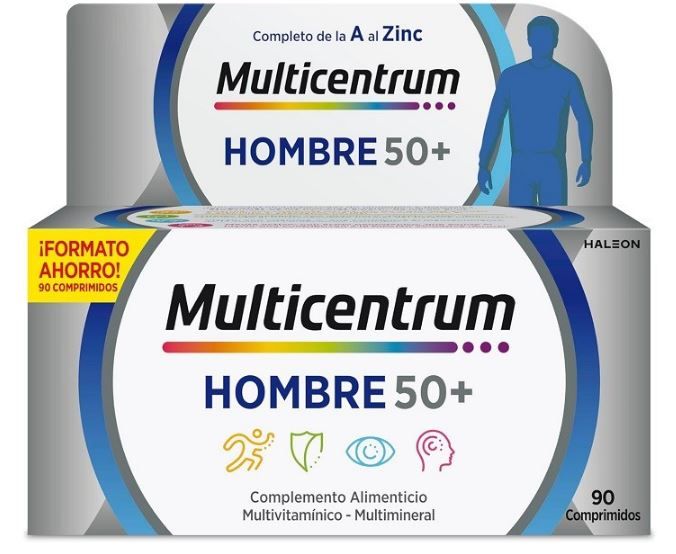 Multivitamínový a multiminerálny doplnok stravy pre mužov 50 rokov Vitamíny a minerály