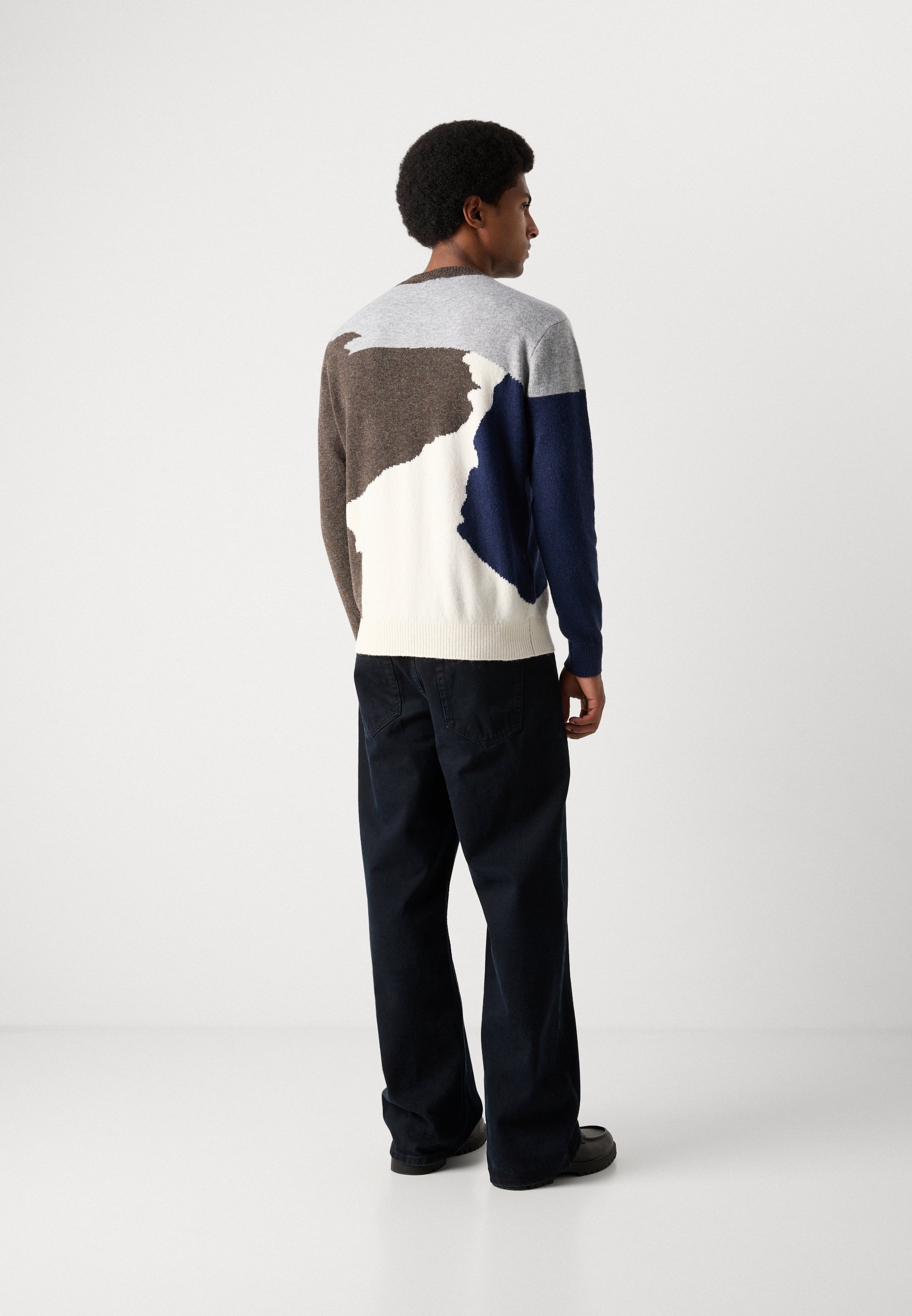 Pull INDICODE JEANS - marron foncé