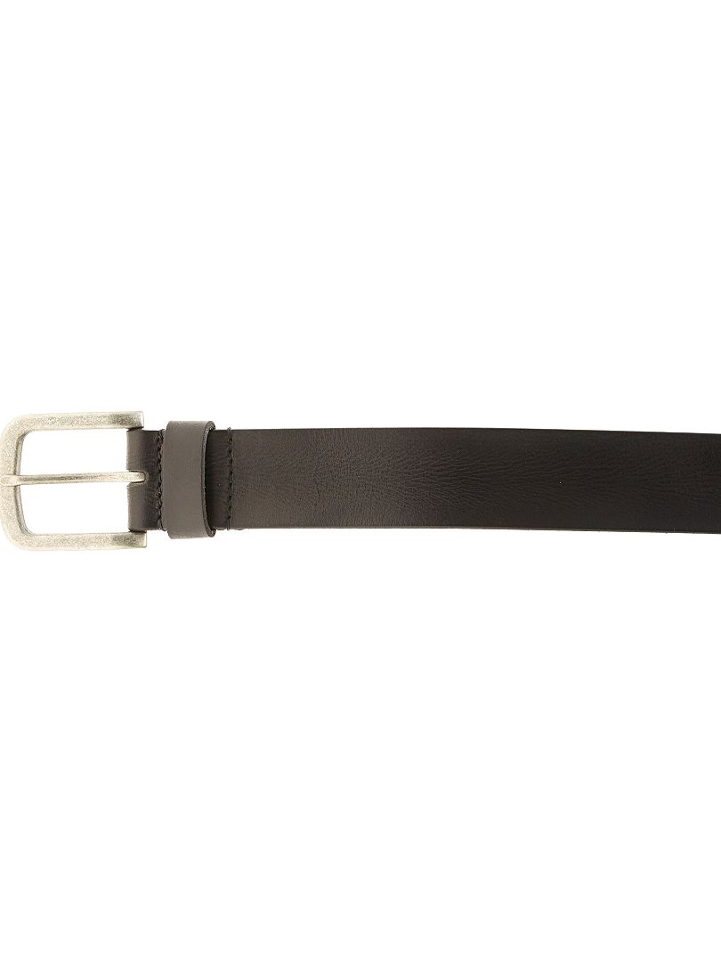 Leren riem - Zwart