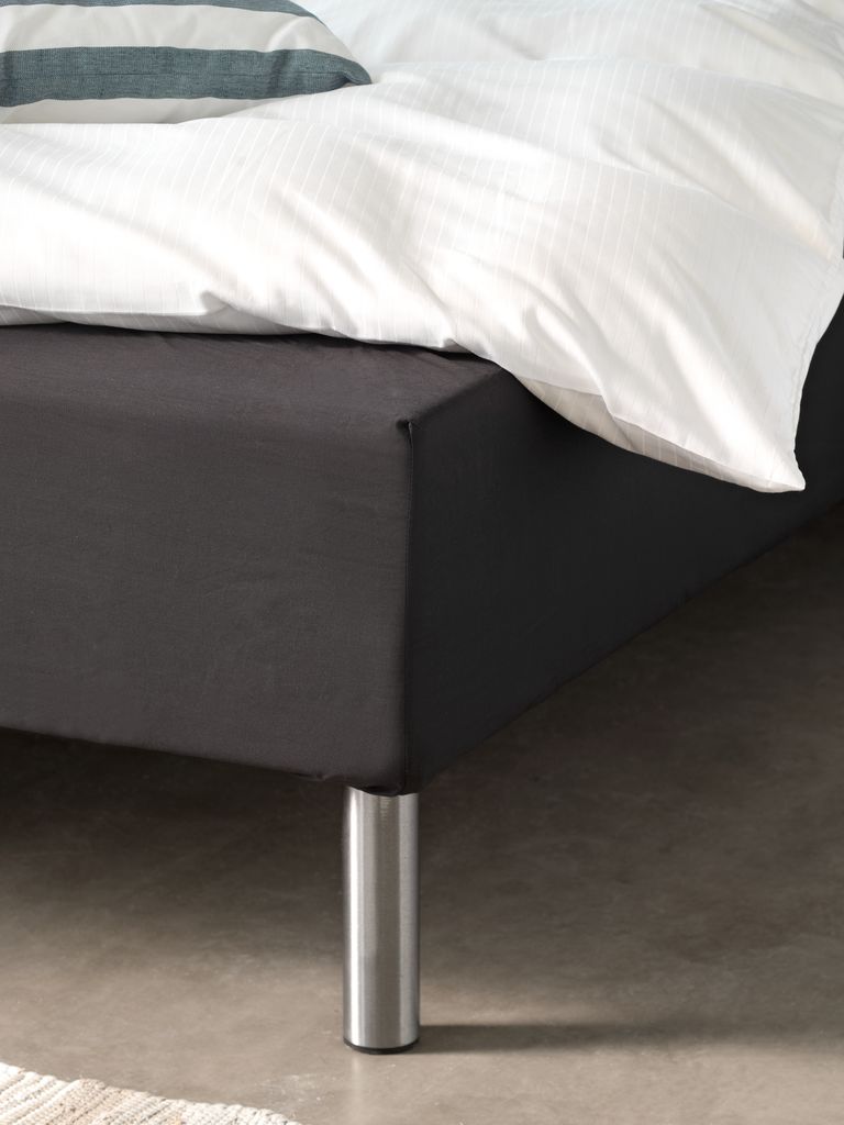 JENNY plus Jersey JENNY plahta s uzorkom 90x200x35cm siva