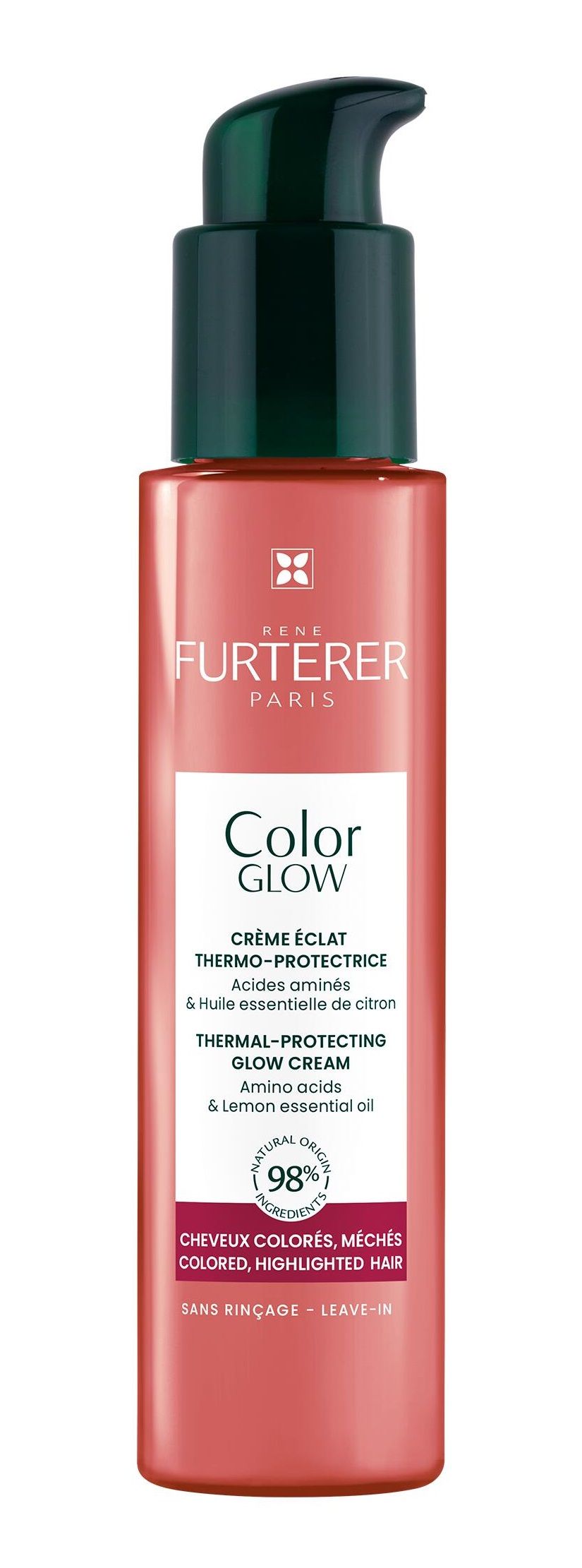 Ochranný krém proti teplu Color Glow bez oplachovania na farbené vlasy Hair Treatments Pharmacy