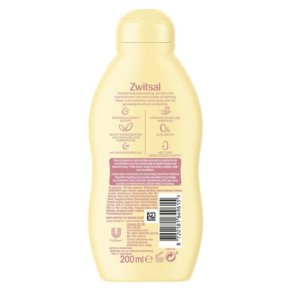Loțiune de corp Zwitsal<br>200ml