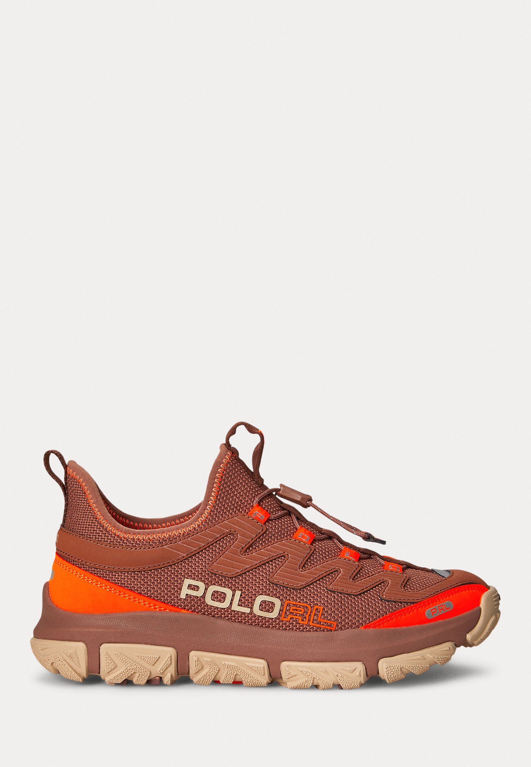 Polo Ralph Lauren ADVENTURE 300LT SNEAKER - Sneakers - roestbruin/oranje
