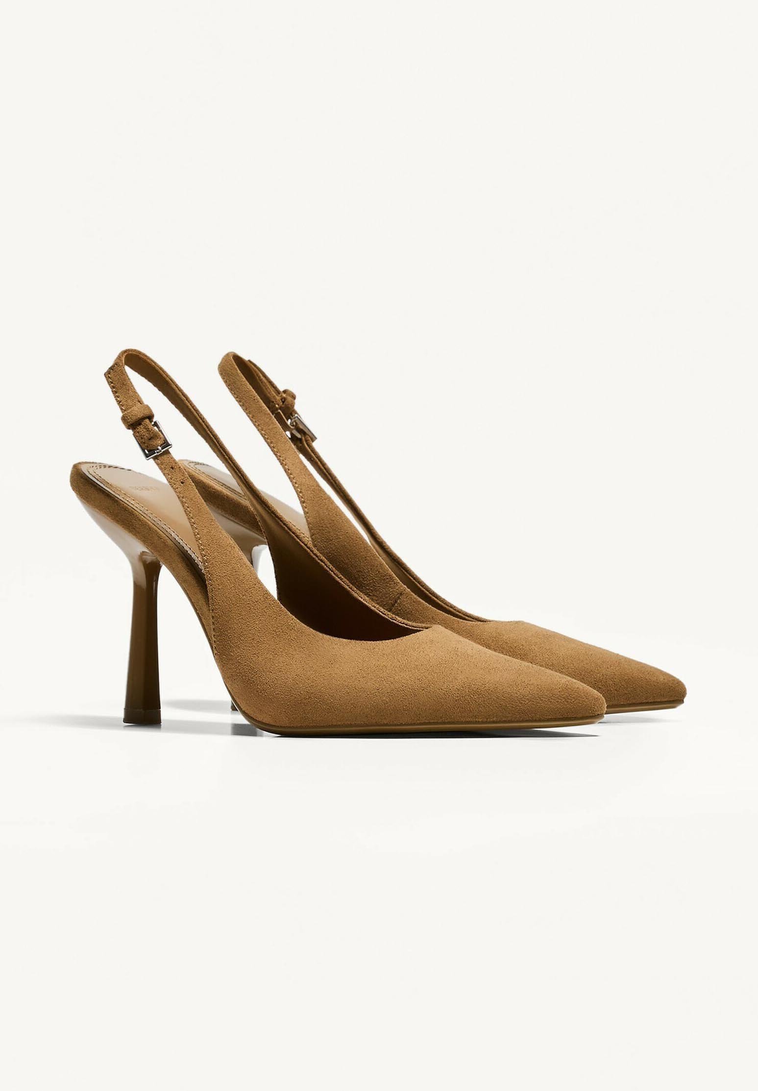 Bershka hoge hakken - beige