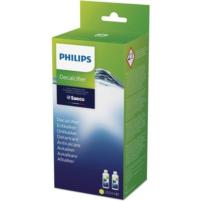 Decalcificante per macchine da caffè - PHILIPS - CA6700/22 - compatibile con macchine da caffè Philips e Saeco - 2 flaconi da 250 ml
