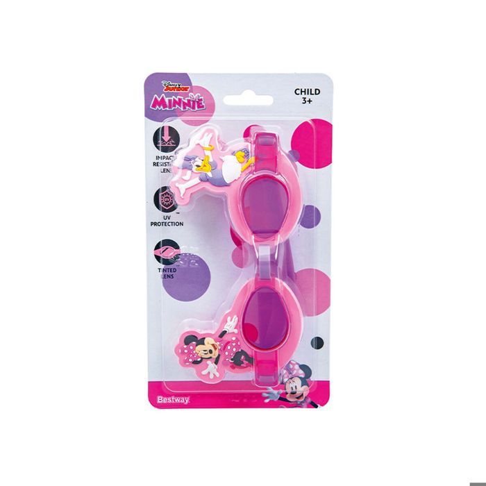 Gafas de natación - Bestway - Minnie & Friends - Silicona - Protección UV - A partir de 3 años