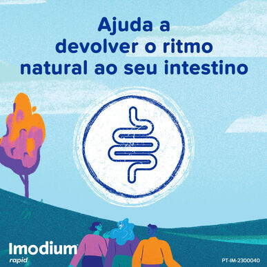 Imodium Snabbbehandling mot diarré 10 tabletter
