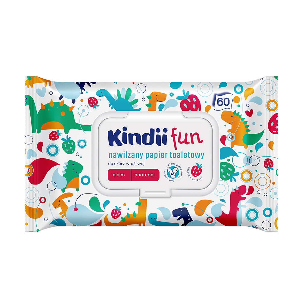 Kindii Toilettenpapier, 60 Stück