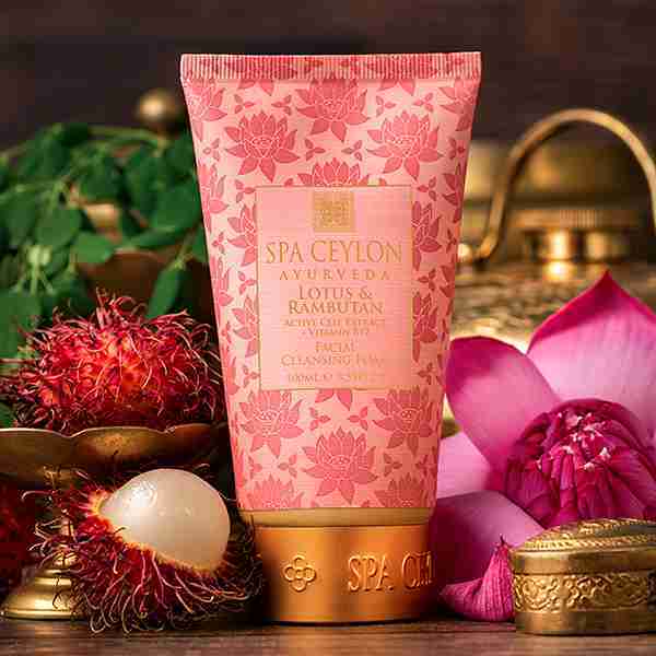 SPA CEYLON Lotus & Rambutan - Arctisztító hab - 100ml