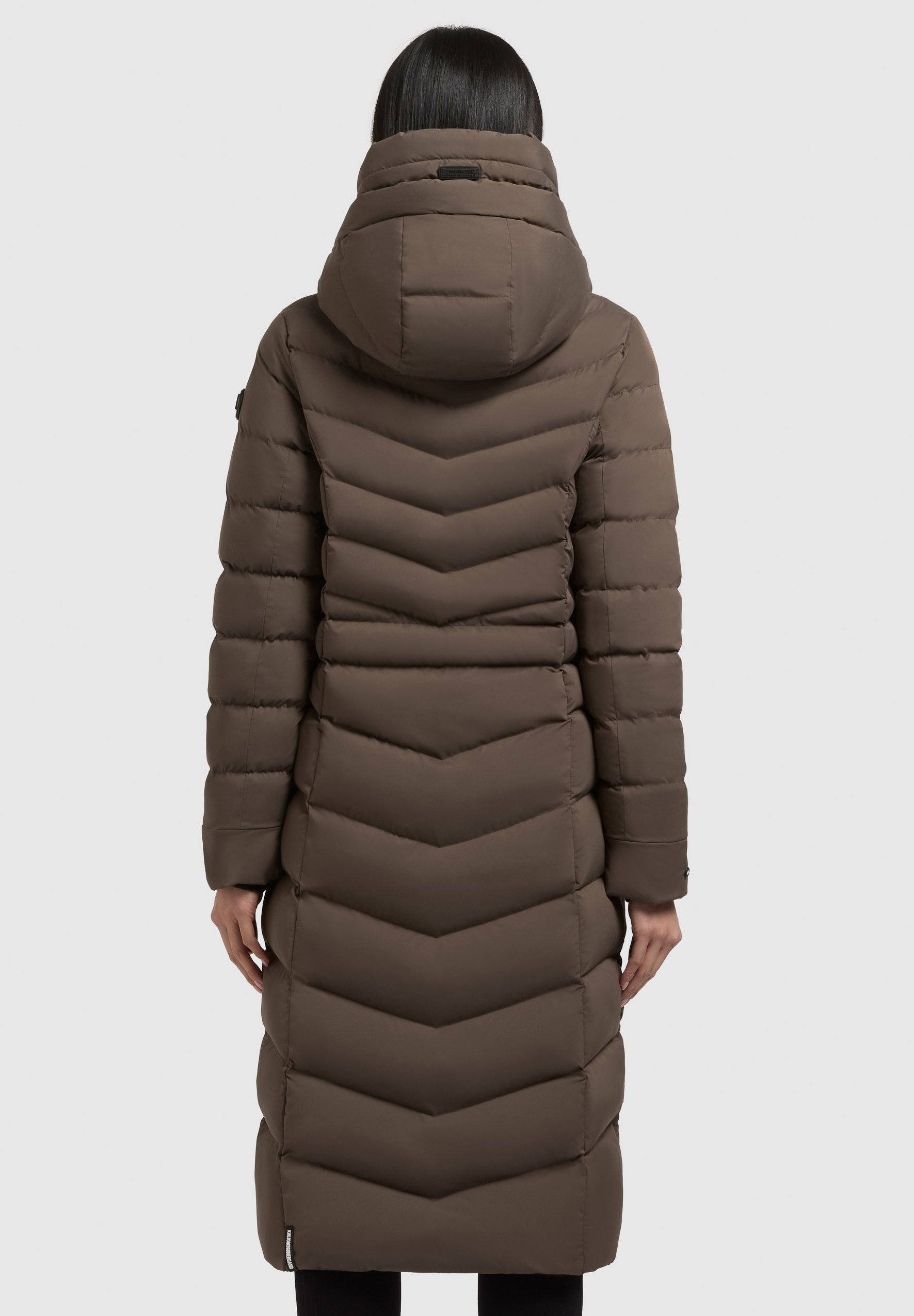 khujo Cappotto invernale - verde opaco