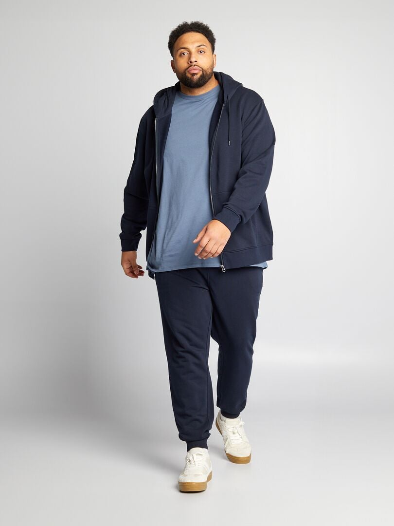 Fleece joggingbroek - BLAUW
