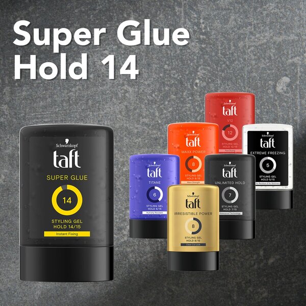 Taft Super Glue Level 14 Haargel<br>300ml