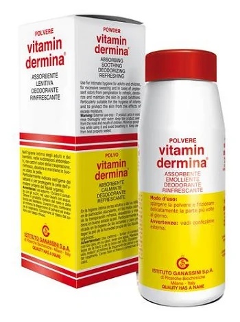 VITAMINDERMINA Vitamindermina poeder 100 g talkpoeder