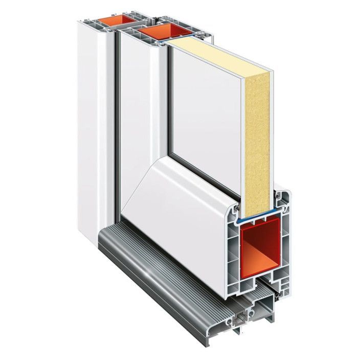 vidaXL Porte d'entrée Blanc 98x200 cm PVC 3157075