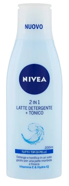 NIVEA Nivea 2 em 1 leite + tônico com efeito hidratante e tonificante