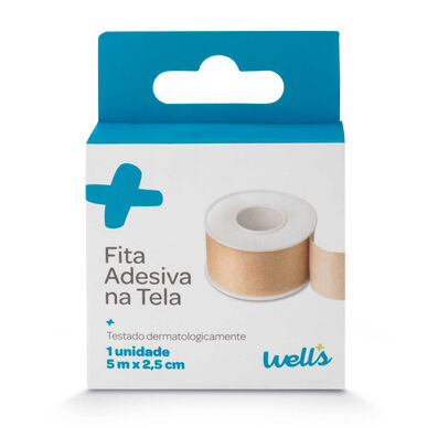 Wells-teippi 5 m x 2,5 cm 1 kpl 1 kpl