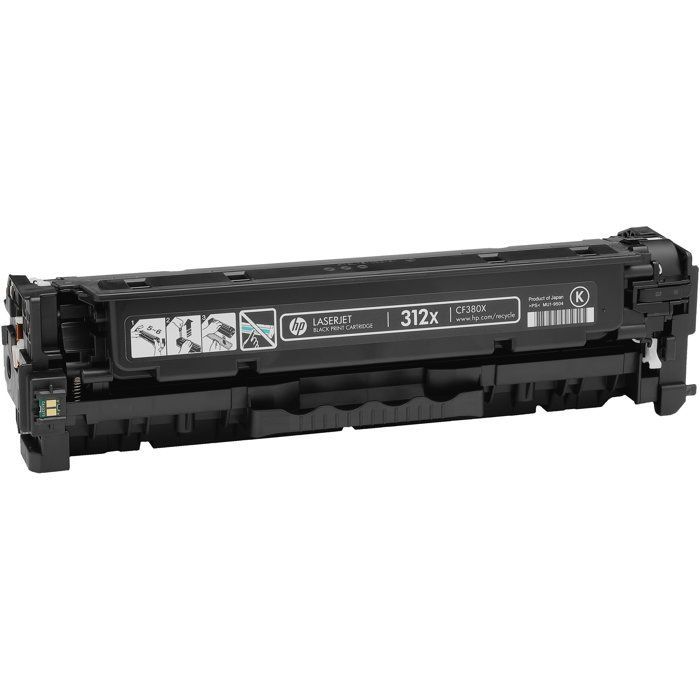 Cartouche de toner HP 312X - Noir - 4400 pages - pour Color LaserJet Pro MFP M476