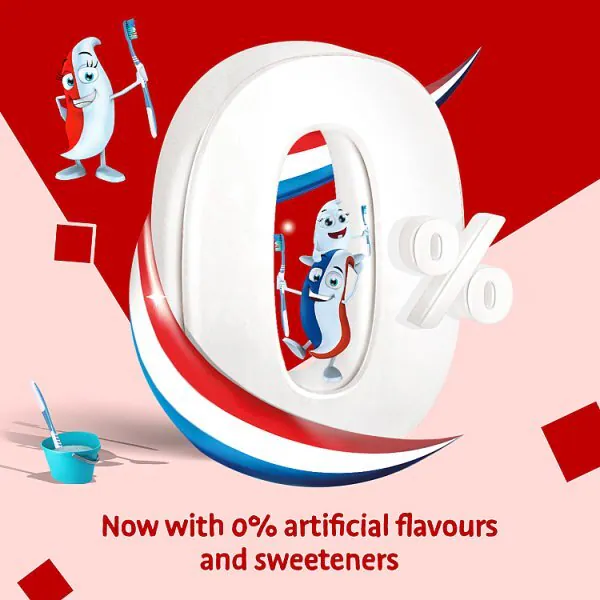 Dentifricio Aquafresh Kids, Dentini Piccoli 3-5 Anni 75ml
