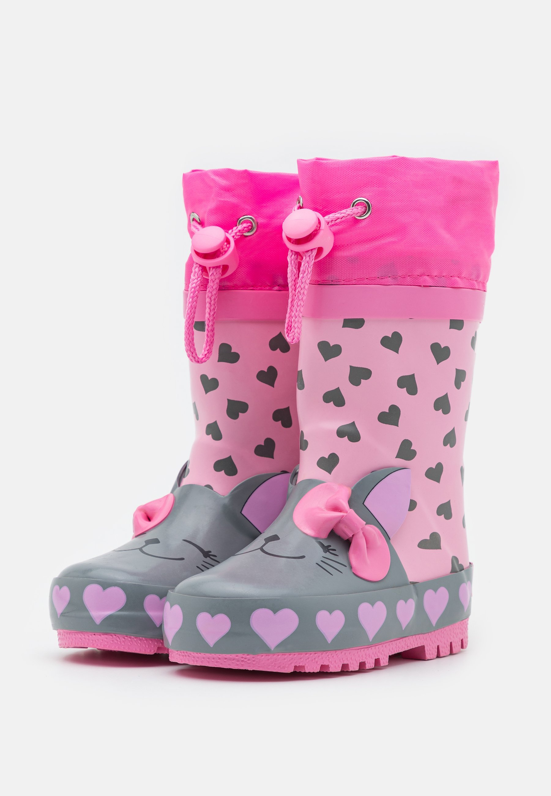 Playshoes Kat - Regenlaarzen - Roze